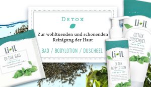 Li-iL Detox Kosmetik mit Grünem Tee
