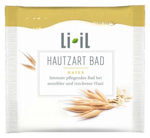 Abbildung des Li-iL Hautzart Bads mit Hafer