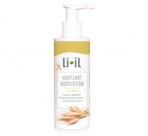 Abbildung der Li-iL Hautzart Bodylotion mit Hafer