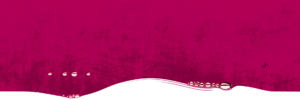 Ein pink-weißer Hintergrund ist abgebildet. Oben ist der Hintergrund pink, in der Mitte sind dann einzelne Bläschen und Wassertropfen und im unteren Teil ist der Hintergrund weiß. Der Hintergrund entspricht dem Hintergrund der Li-iL Streichelzart Cremedusche Pfingstrose.